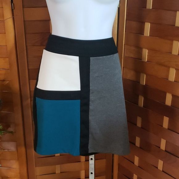 Maurices brand color block skirt - Picture 1 of 10